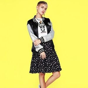 Nicopanda Skirt Women's Small Black Dainty Floral Tiered Ruffle Knee Length